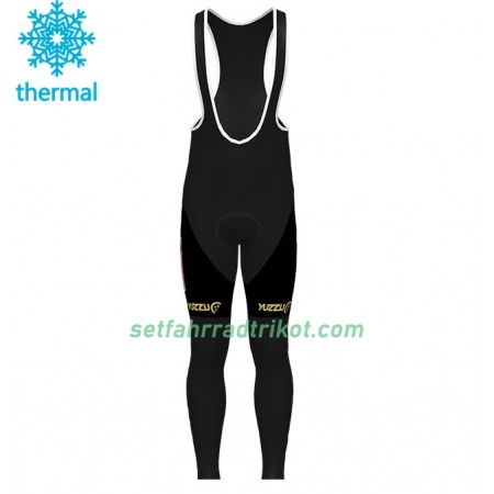 Lang Trägerhose 2020 Lotto-Soudal Winter Thermal Fleece N001